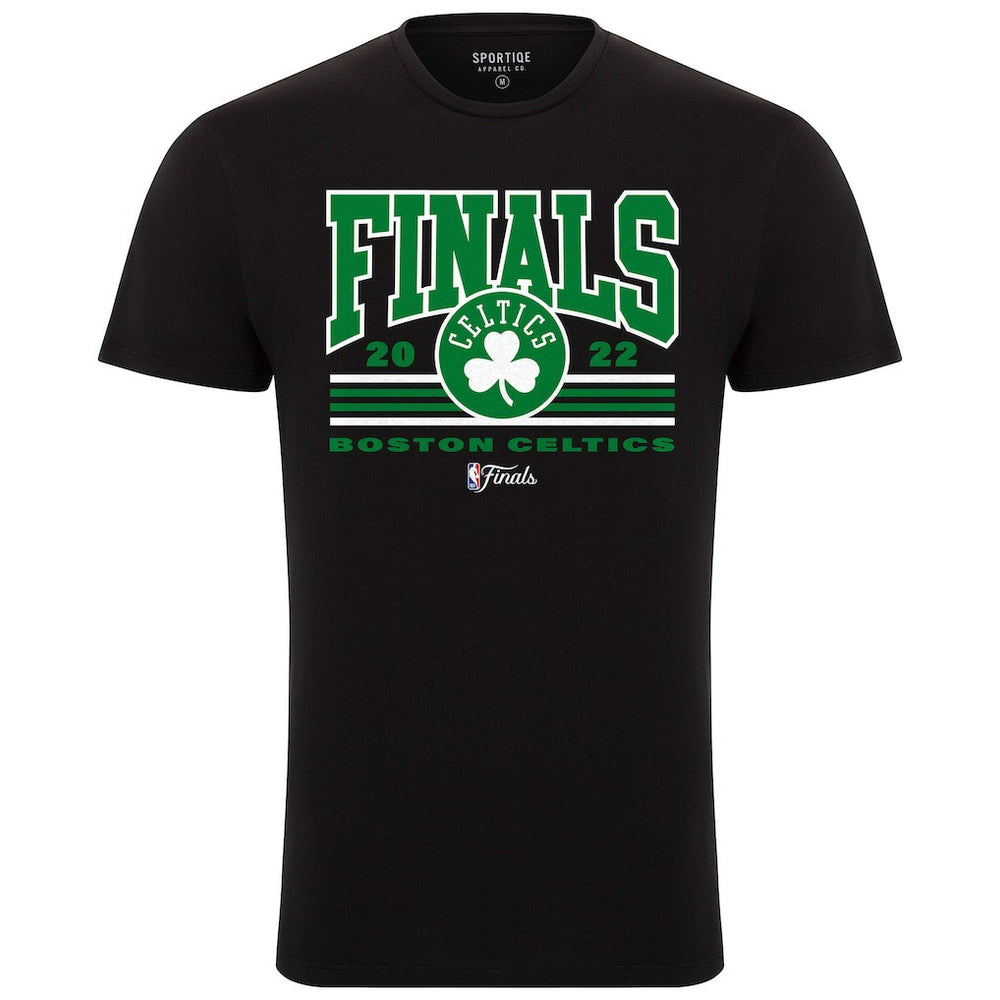 NBA - Boston Celtics Sportiqe 2022 NBA Finals Bingham T-Shirt - Black