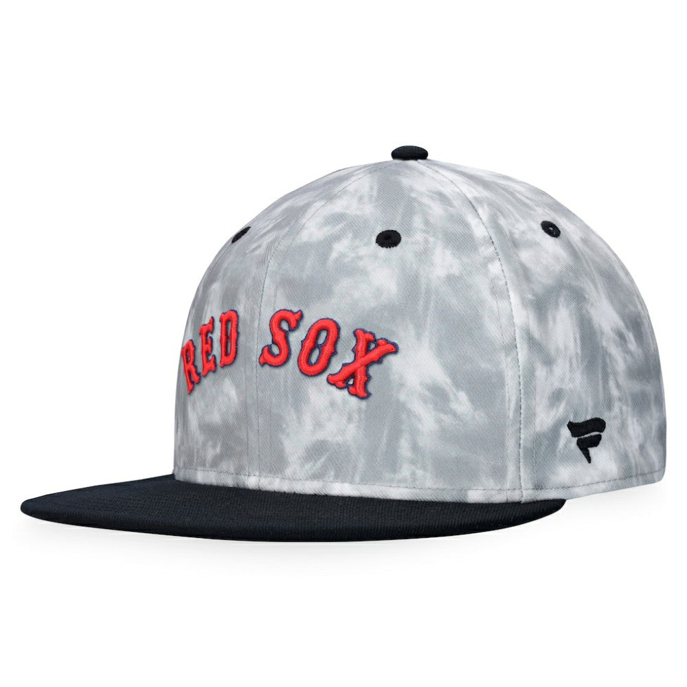 Boston Red Sox Fanatics Smoke Dye Fitted Hat Lifestyle