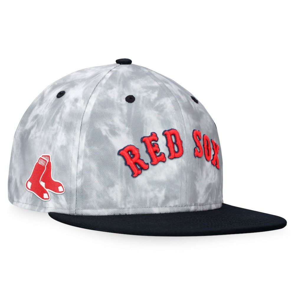Boston Red Sox Fanatics Smoke Dye Fitted Hat Lifestyle