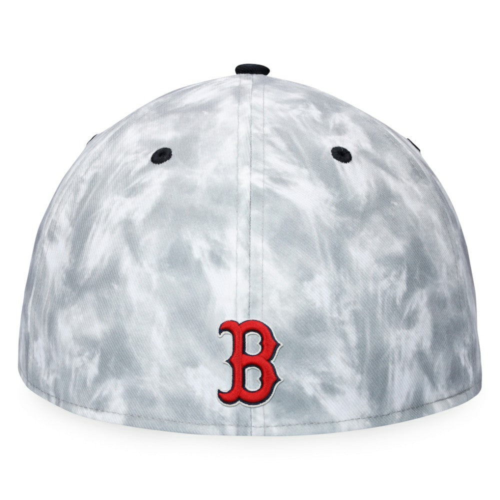 Boston Red Sox Fanatics Smoke Dye Fitted Hat Lifestyle