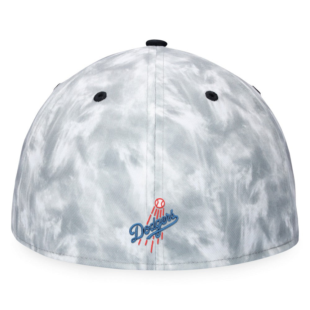 Los Angeles Dodgers Fanatics Smoke Dye Fitted Hat discount