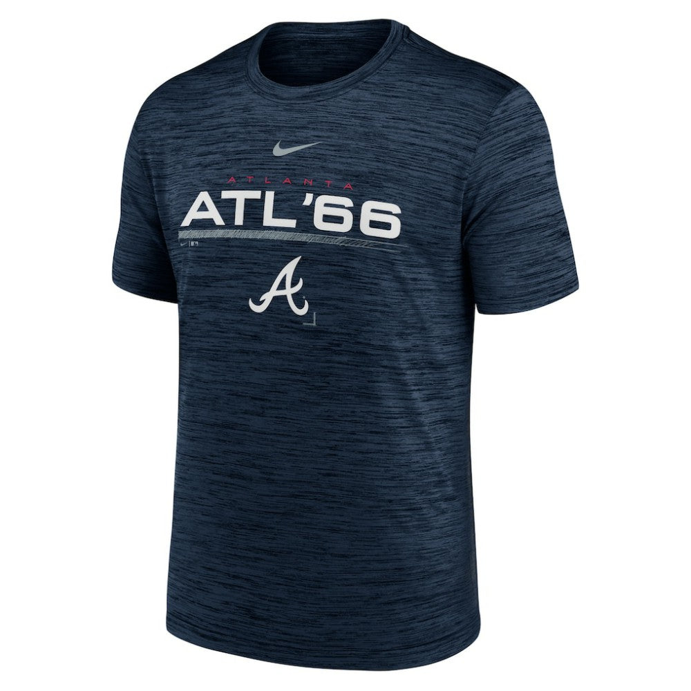 Atlanta Braves Nike Wordmark Velocity Performance T-Shirt Lifestyle