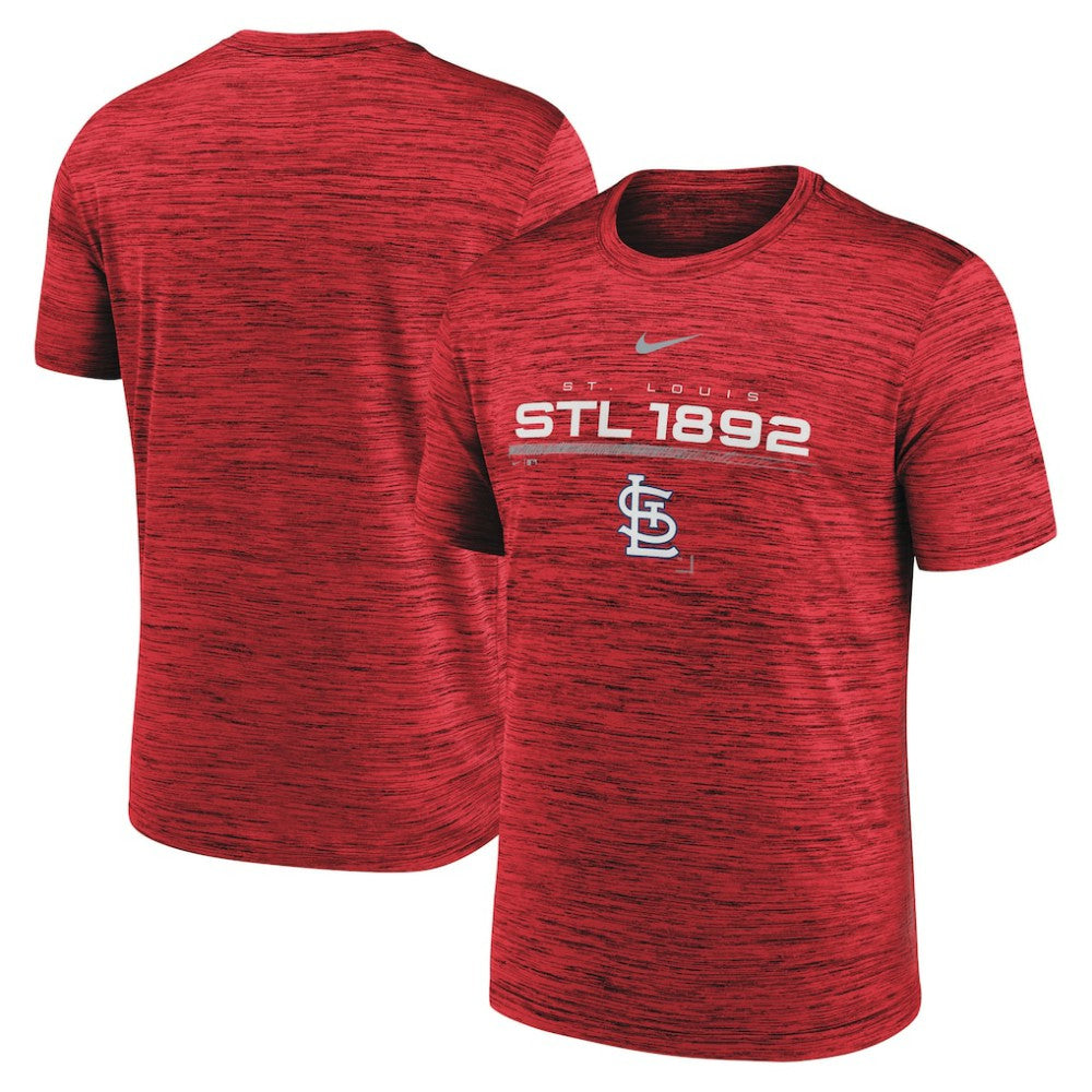 St. Louis Cardinals Nike Wordmark Velocity Performance T-Shirt Sale