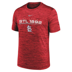 St. Louis Cardinals Nike Wordmark Velocity Performance T-Shirt Sale