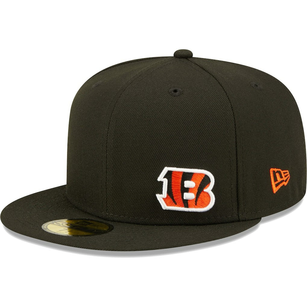 Cincinnati Bengals New Era Flawless 59FIFTY Fitted Hat Black - NFL