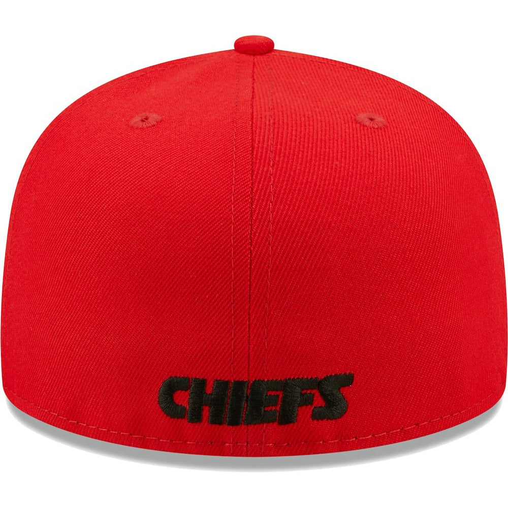 Kansas City Chiefs New Era Flawless 59FIFTY Fitted Hat Red - NFL