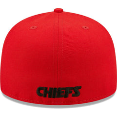 Kansas City Chiefs New Era Flawless 59FIFTY Fitted Hat Red - NFL