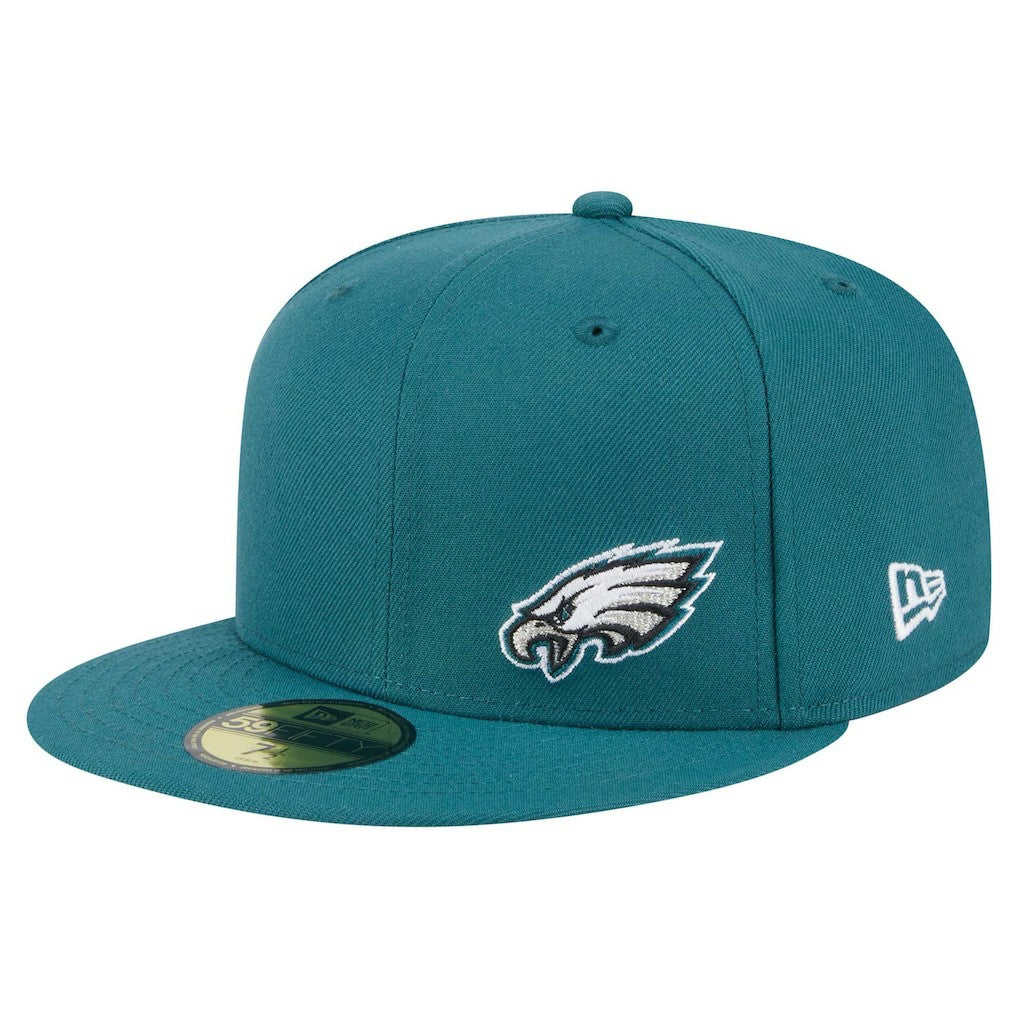 Philadelphia Eagles New Era Flawless 59FIFTY Fitted Hat Midnight Green - NFL