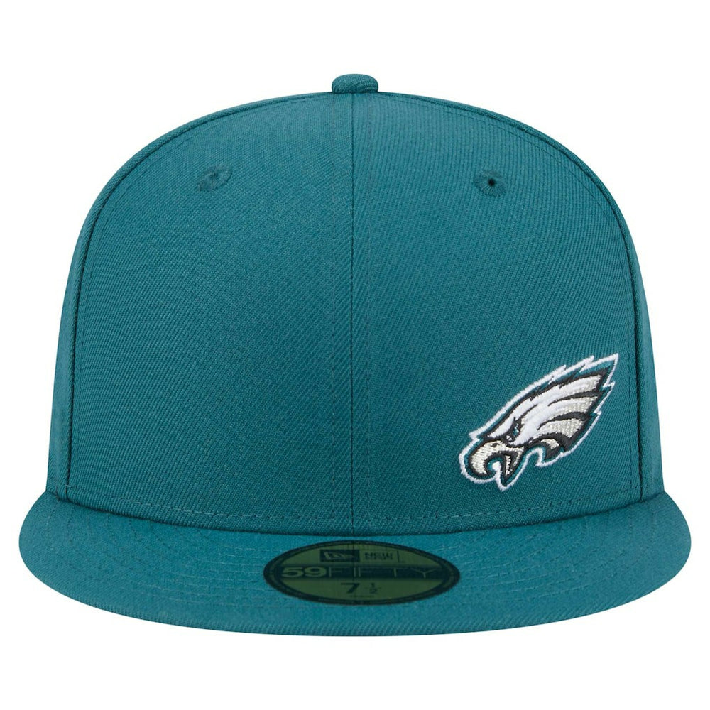 Philadelphia Eagles New Era Flawless 59FIFTY Fitted Hat Midnight Green - NFL