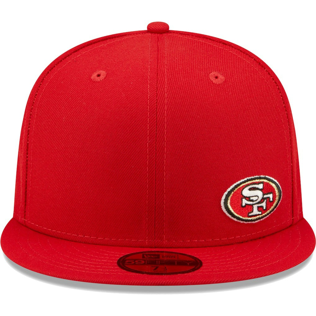 San Francisco 49ers New Era Flawless 59FIFTY Fitted Hat Scarlet - NFL