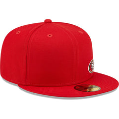 San Francisco 49ers New Era Flawless 59FIFTY Fitted Hat Scarlet - NFL