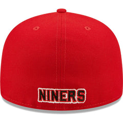 San Francisco 49ers New Era Flawless 59FIFTY Fitted Hat Scarlet - NFL