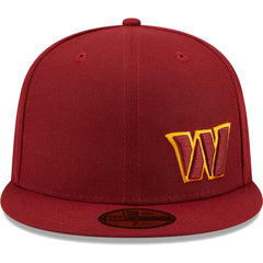 Washington Commanders New Era Flawless 59FIFTY Fitted Hat Burgundy - NFL