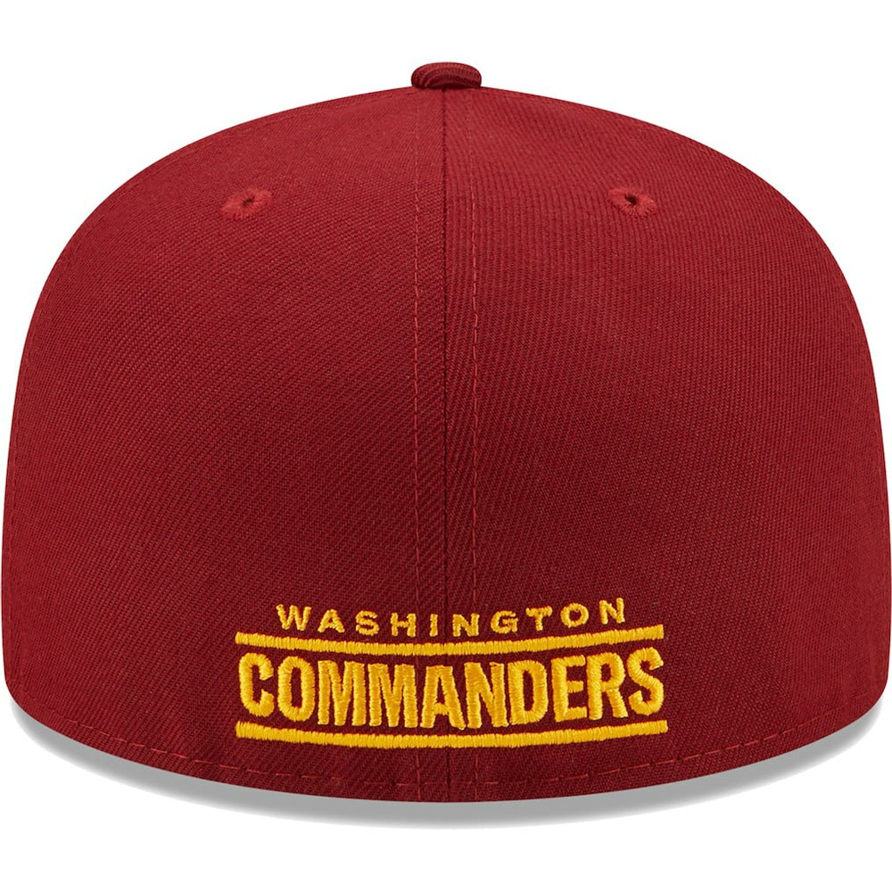 Washington Commanders New Era Flawless 59FIFTY Fitted Hat Burgundy - NFL