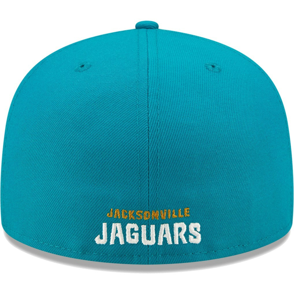 Jacksonville Jaguars New Era Flawless 59FIFTY Fitted Hat Teal - NFL