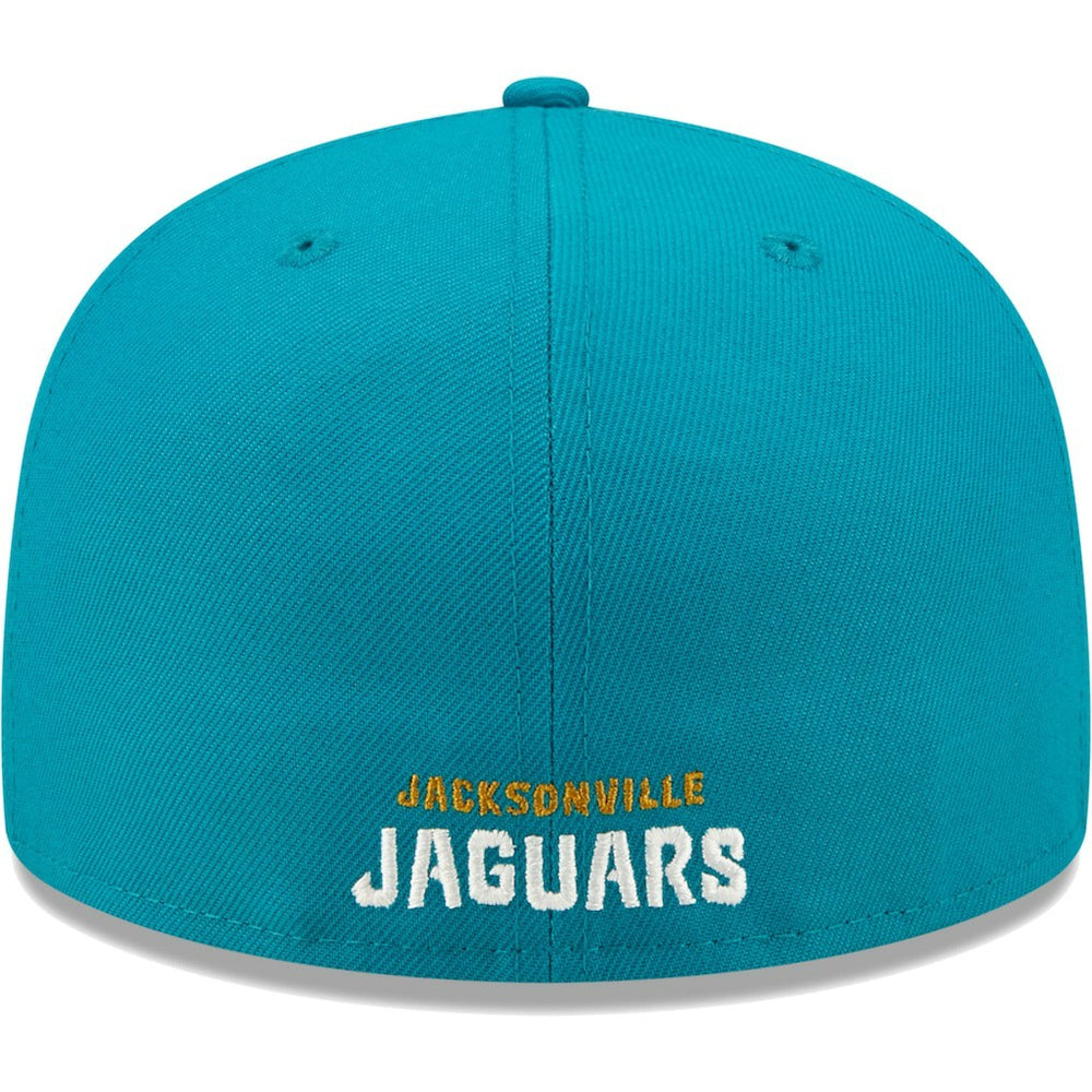 Jacksonville Jaguars New Era Flawless 59FIFTY Fitted Hat Teal - NFL