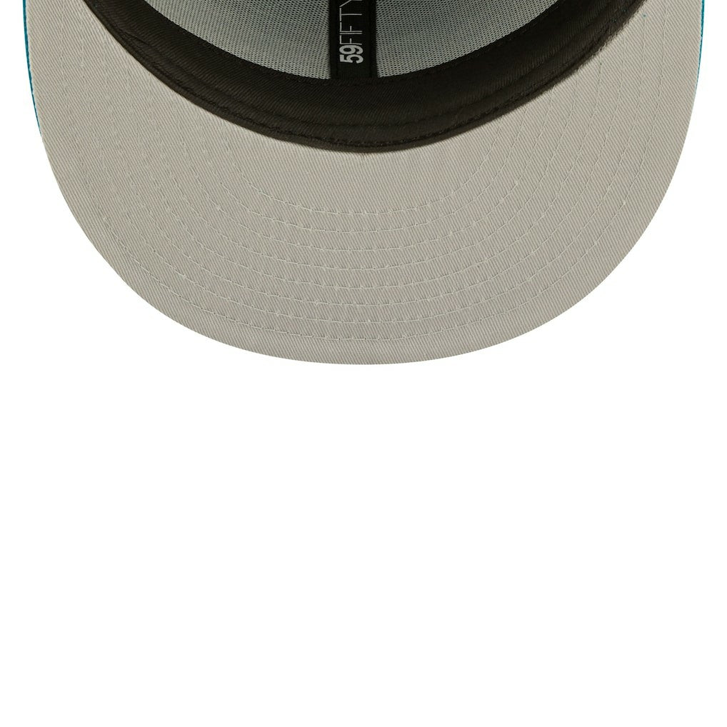 Jacksonville Jaguars New Era Flawless 59FIFTY Fitted Hat Teal - NFL