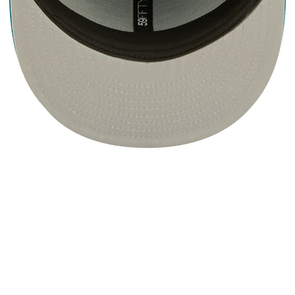 Jacksonville Jaguars New Era Flawless 59FIFTY Fitted Hat Teal - NFL