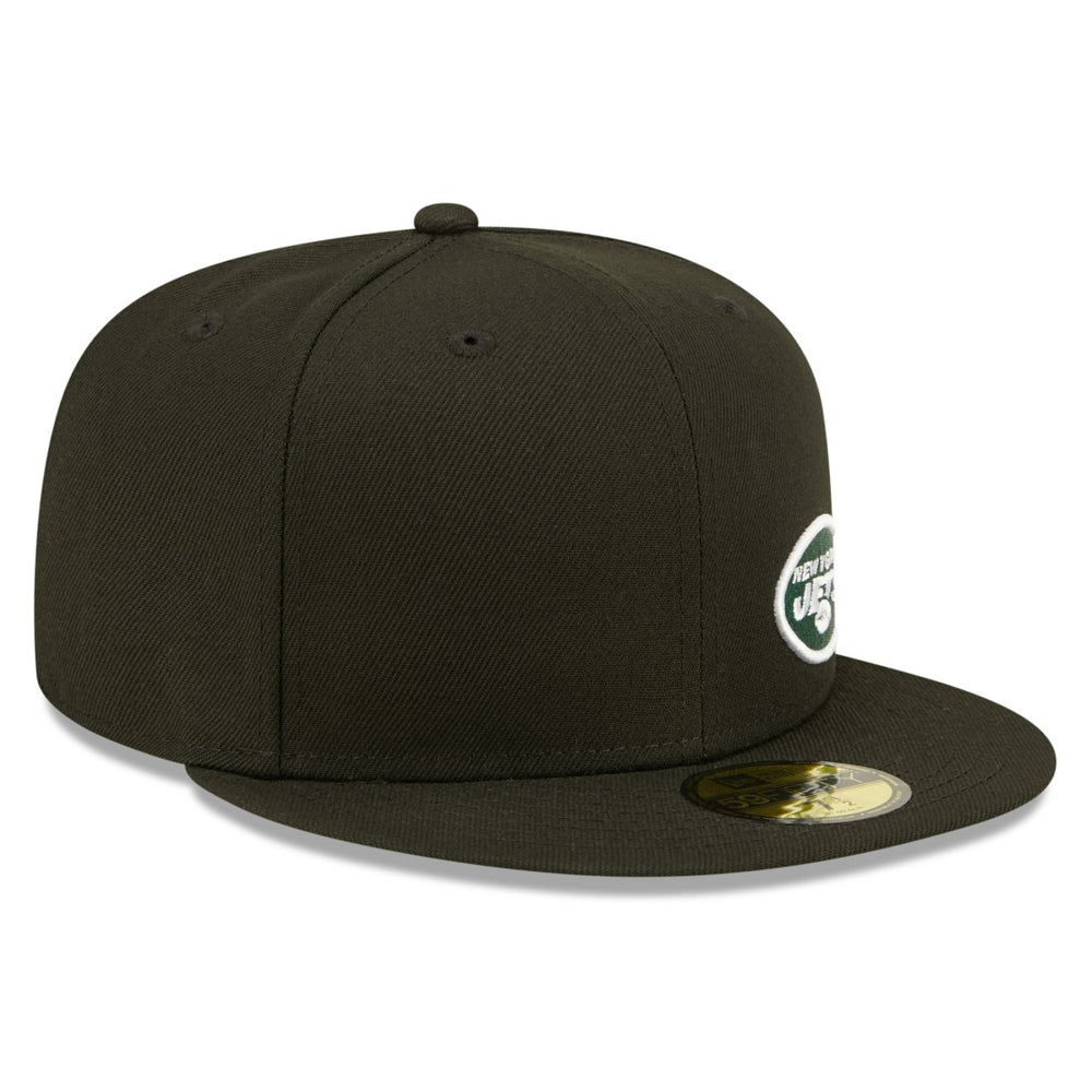New York Jets New Era Flawless 59FIFTY Fitted Hat Black - NFL