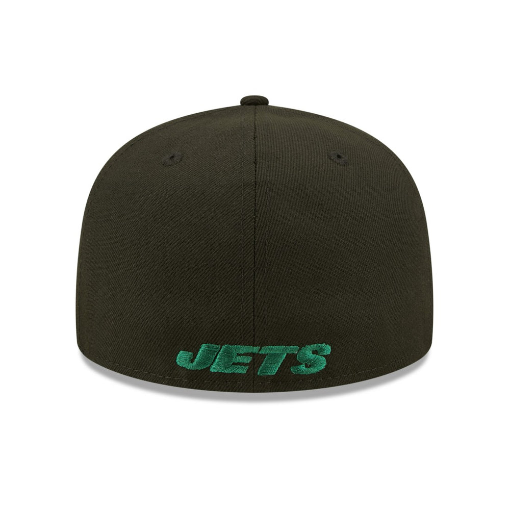 New York Jets New Era Flawless 59FIFTY Fitted Hat Black - NFL