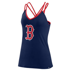 Boston Red Sox Fanatics Women's Barrel It Up Cross Back V-Neck Tank Top Online
