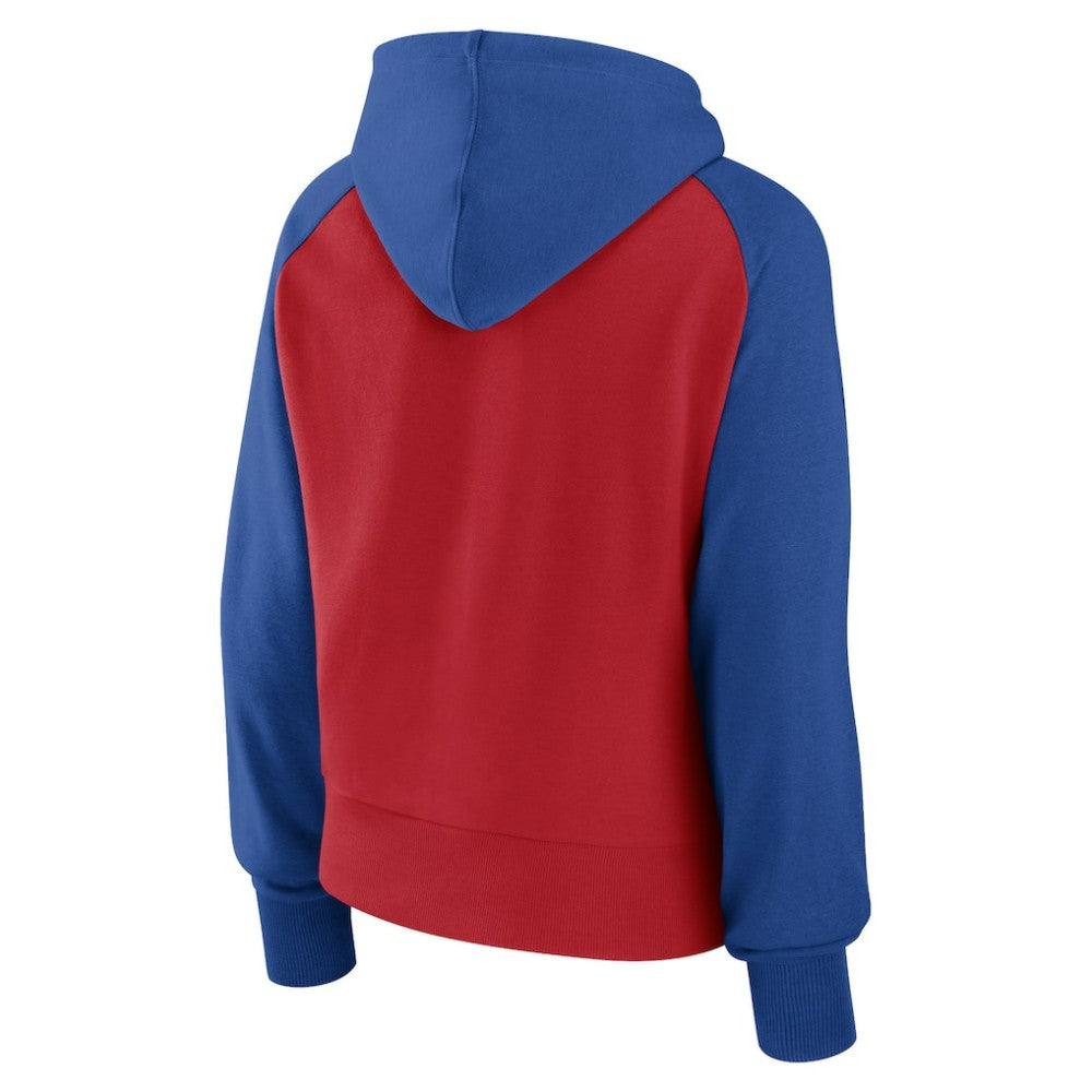 Chicago Cubs Fanatics Women's Pop Fly Pullover Hoodie for sale