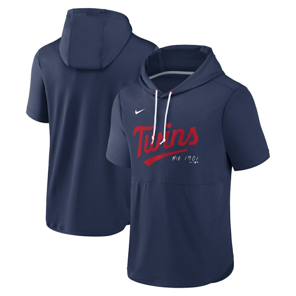 Minnesota Twins Nike Springer Short Sleeve Team Pullover Hoodie Online