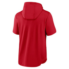 Washington Nationals Nike Springer Short Sleeve Team Pullover Hoodie Online