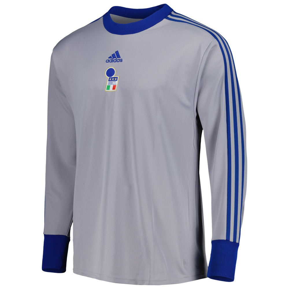 Adidas Italy National Team Football Icon Goalkeeper Jerseys - Gray