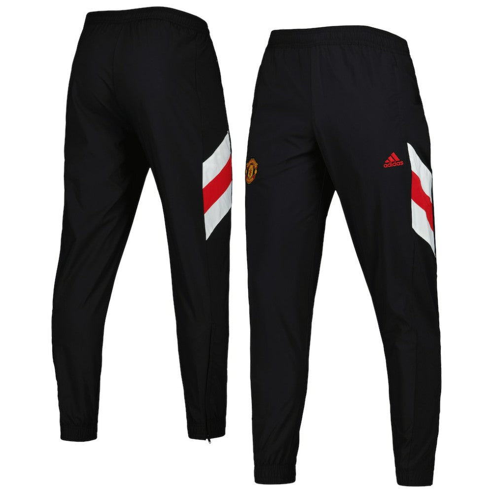 Adidas Manchester United Football Icon Training Pants - Black
