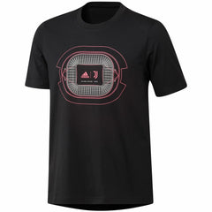 Adidas Juventus Male Graphic T-Shirts - Black