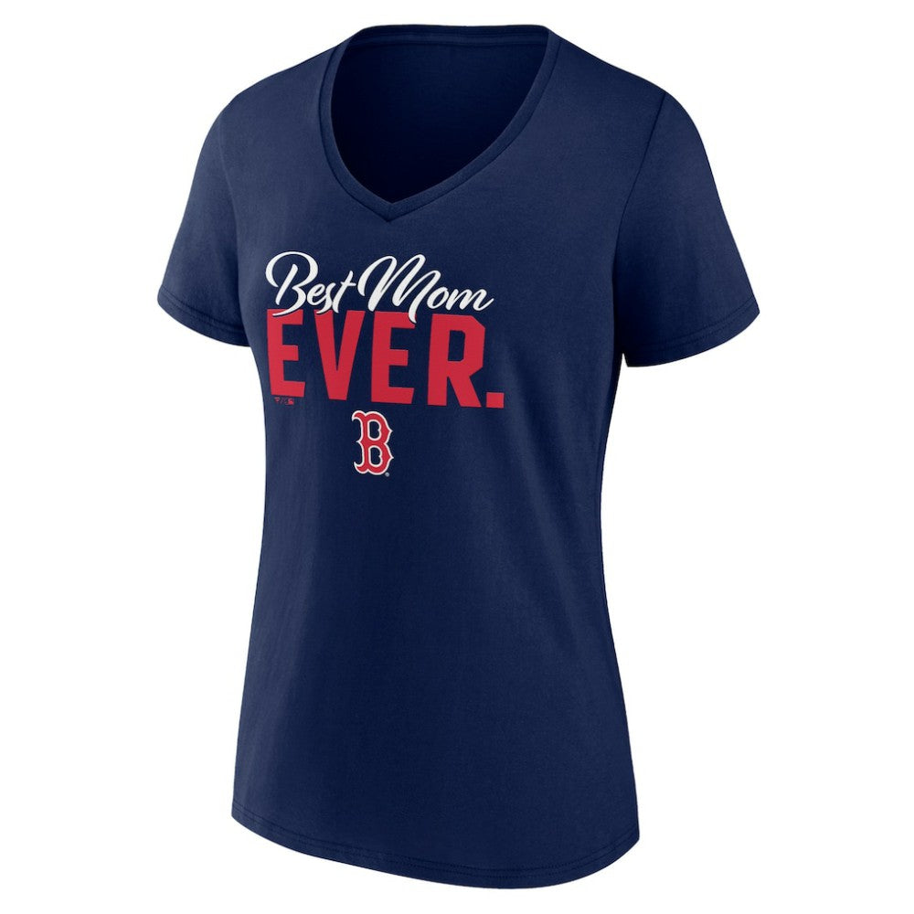 Boston Red Sox Fanatics Women's Mother's Day V-Neck T-Shirt Online