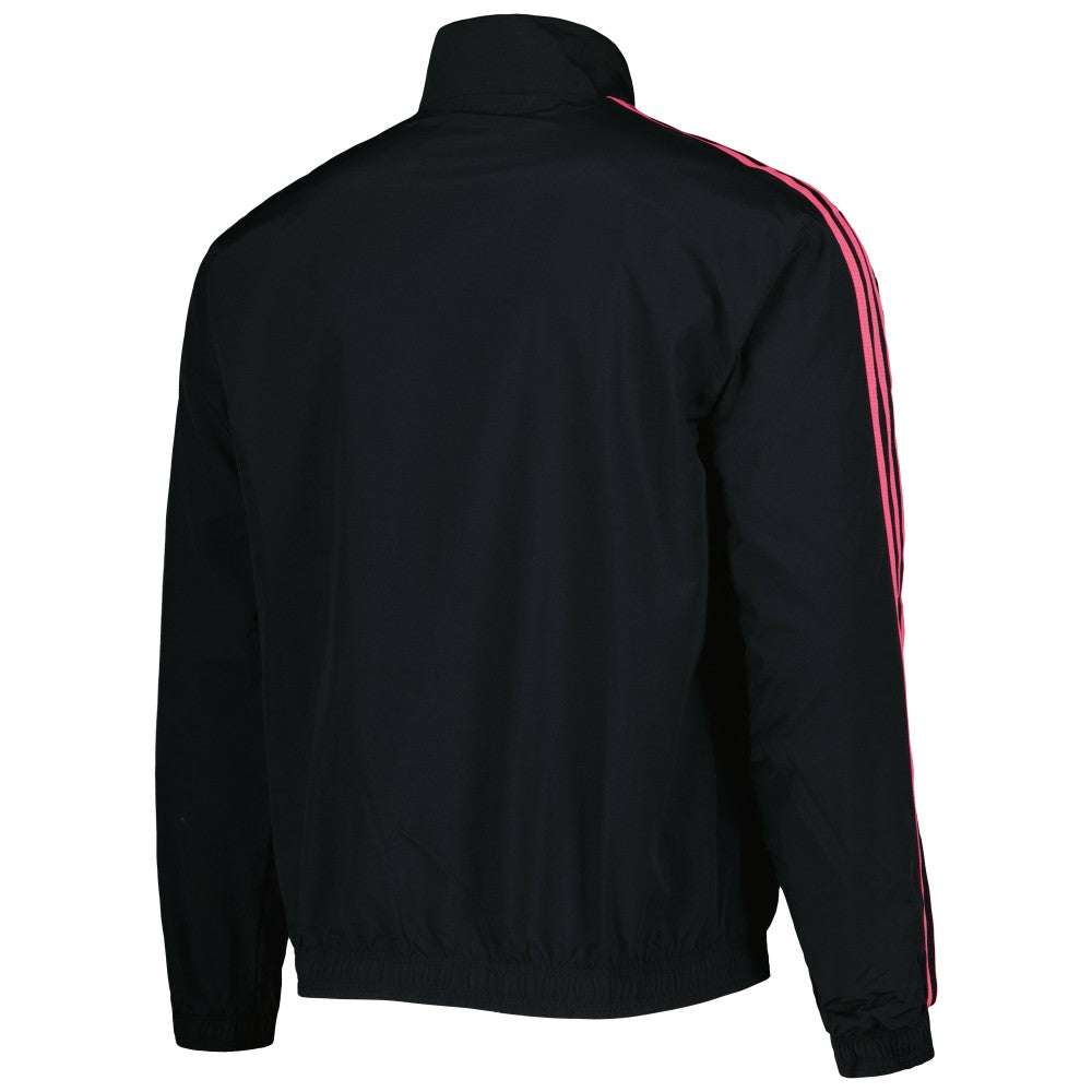 Adidas Juventus 2022/23 On-Field Team Logo Anthem Reversible Full-Zip Jacket - Black