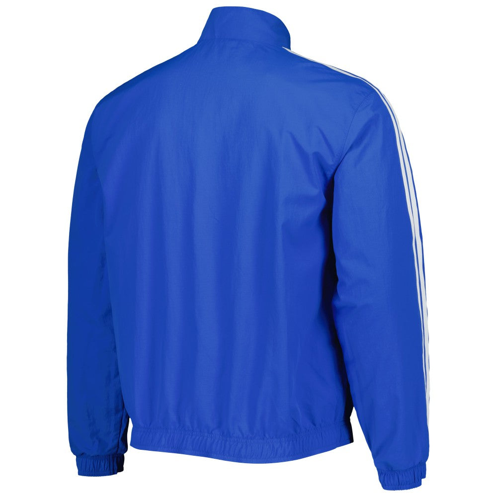 Adidas Bayern Munich 2022/23 On-Field Team Logo Anthem Reversible Full-Zip Jacket - Blue