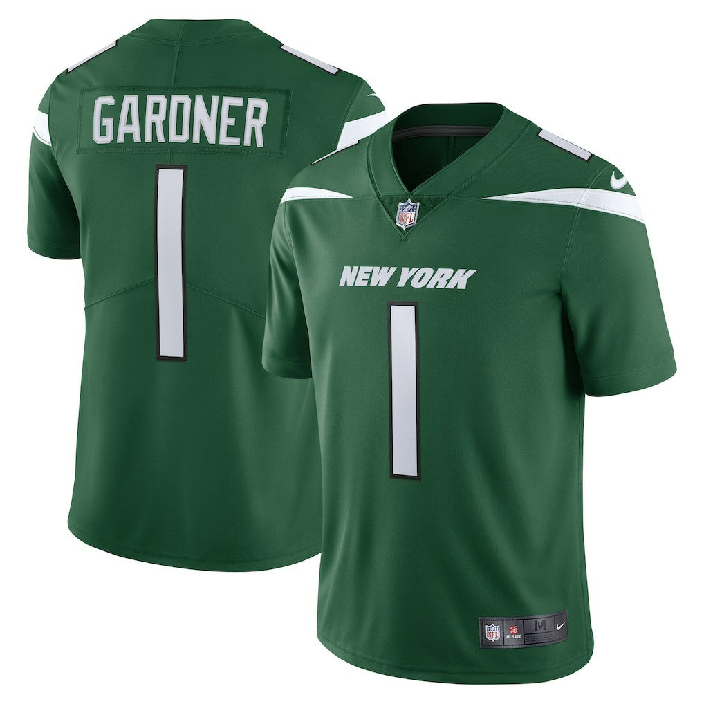 Ahmad Sauce Gardner New York Jets Men's Vapor Limited Jersey - Green | NFL Jerseys