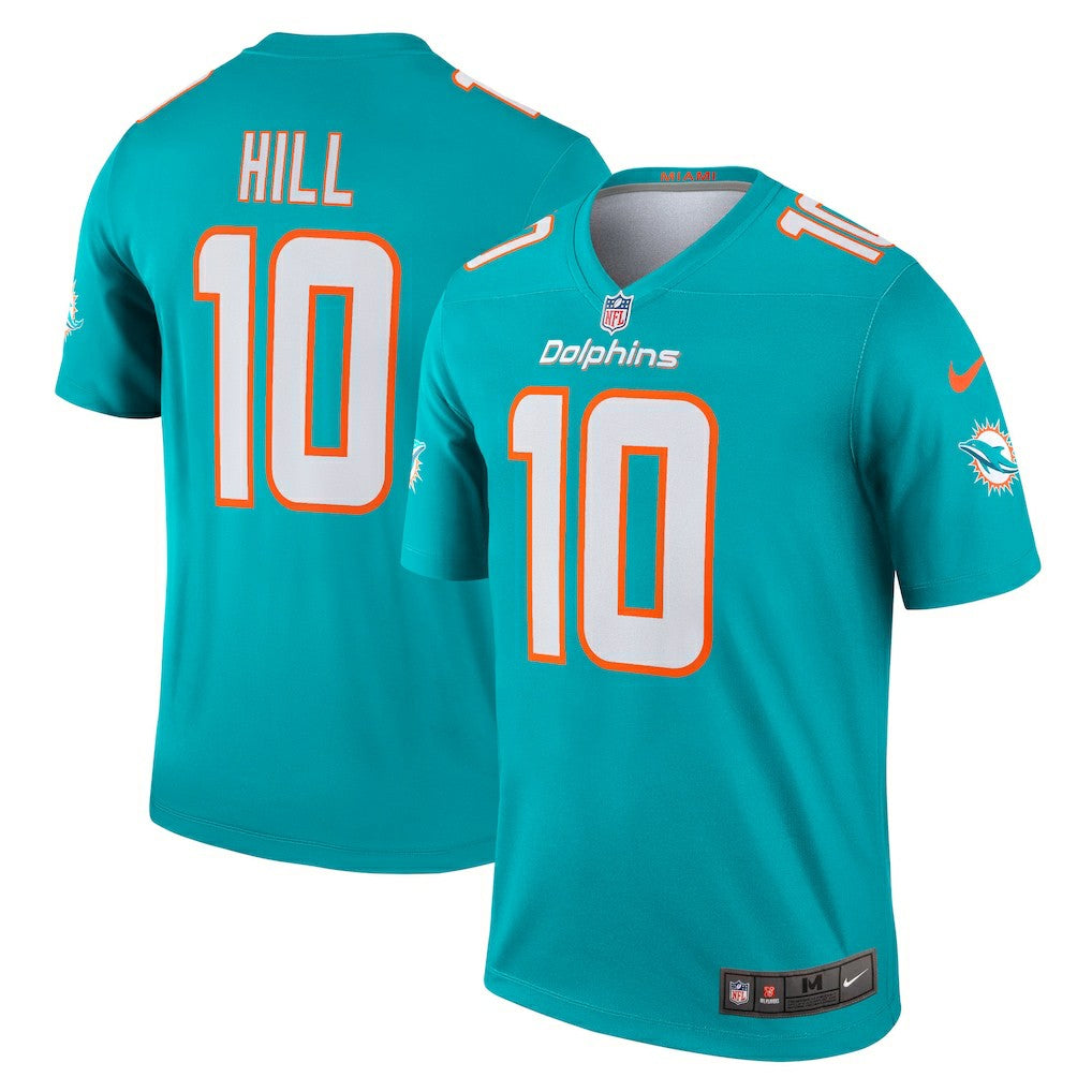 Tyreek Hill Miami Dolphins Legend Player Performance Top Aqua - Nike