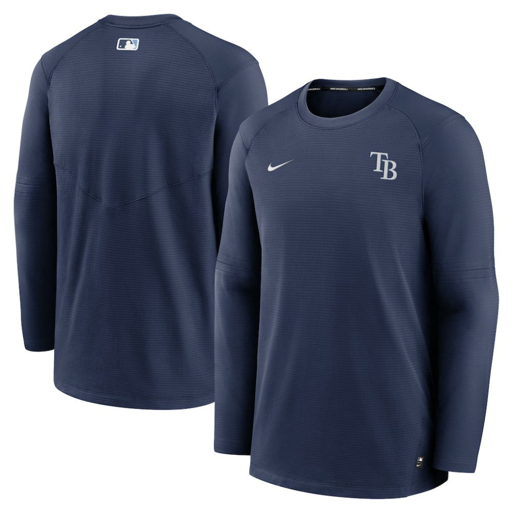Tampa Bay Rays Nike Authentic Collection Logo Performance Long Sleeve T-Shirt Clearance