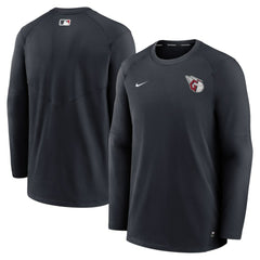 Cleveland Guardians Nike Authentic Collection Logo Performance Long Sleeve T-Shirt Near Me