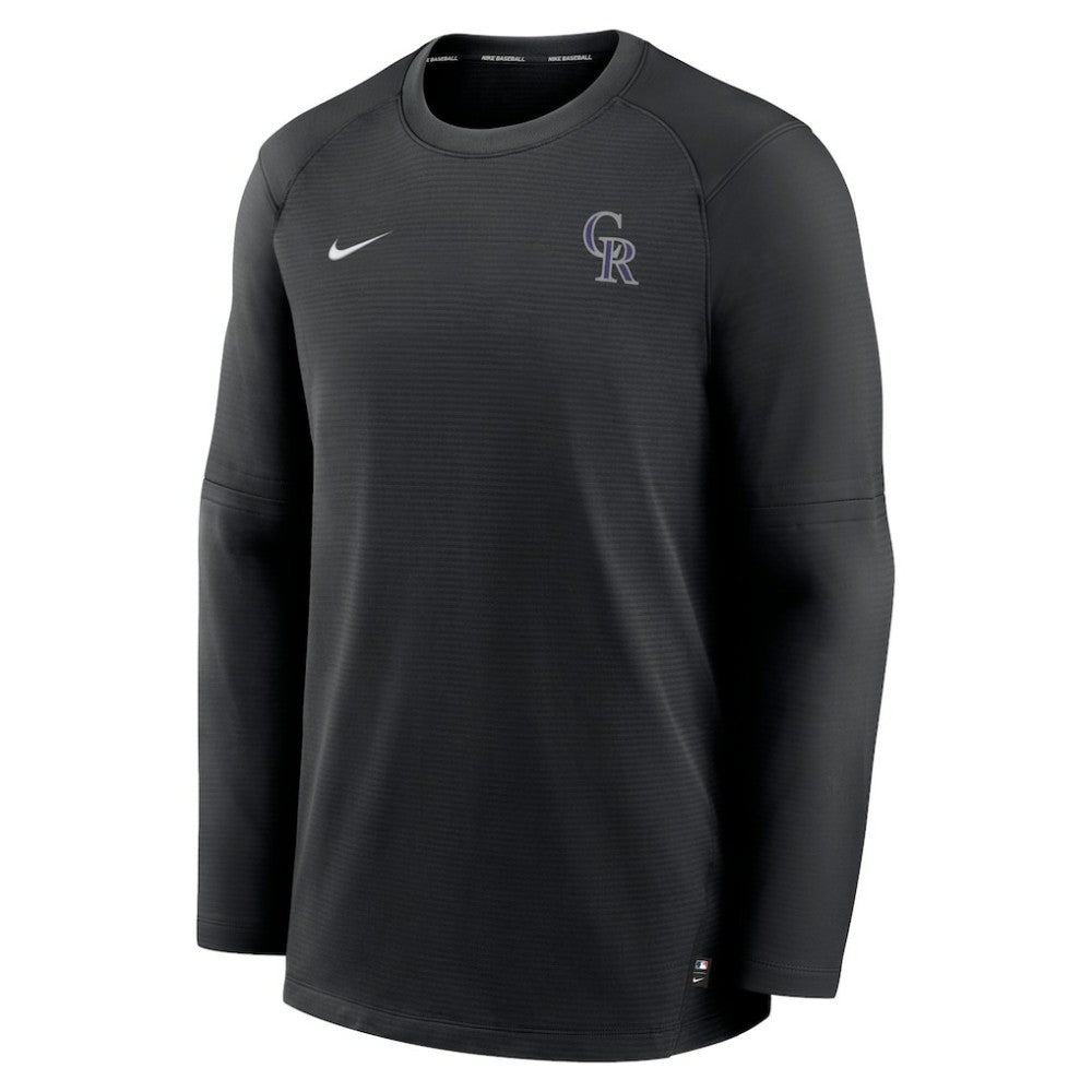 Colorado Rockies Nike Authentic Collection Logo Performance Long Sleeve T-Shirt Clearance