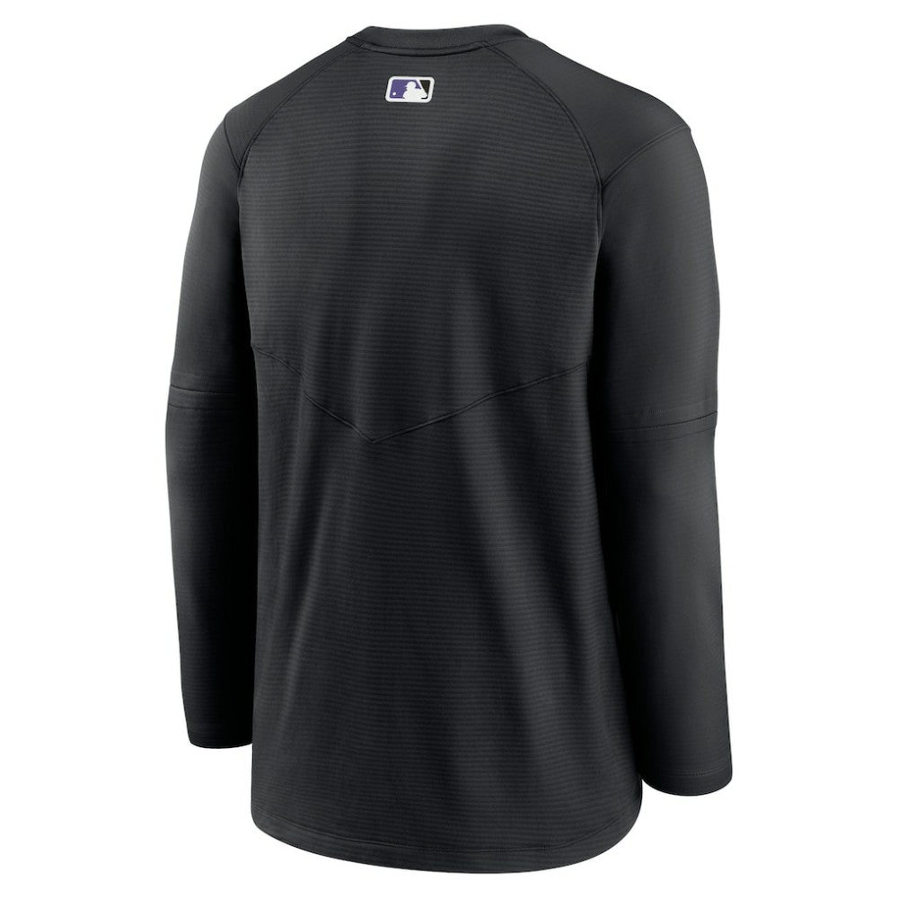 Colorado Rockies Nike Authentic Collection Logo Performance Long Sleeve T-Shirt Clearance