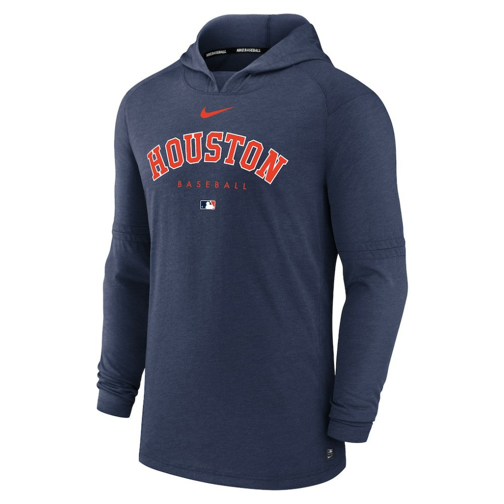 Houston Astros Nike Authentic Collection Lightweight Dri-FIT Hooded Pullover Clearance