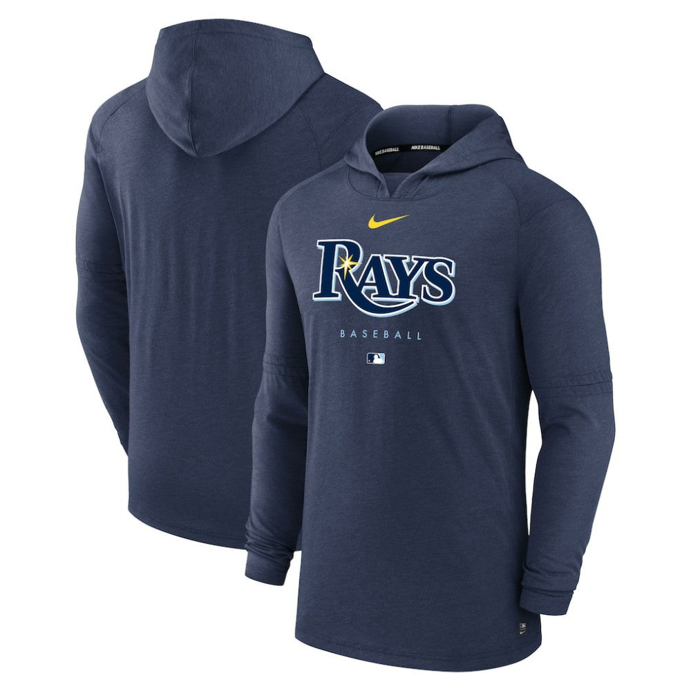 Tampa Bay Rays Nike Authentic Collection Lightweight Dri-FIT Hooded Pullover Online