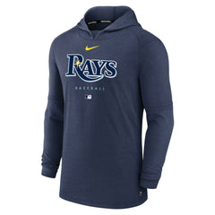 Tampa Bay Rays Nike Authentic Collection Lightweight Dri-FIT Hooded Pullover Online