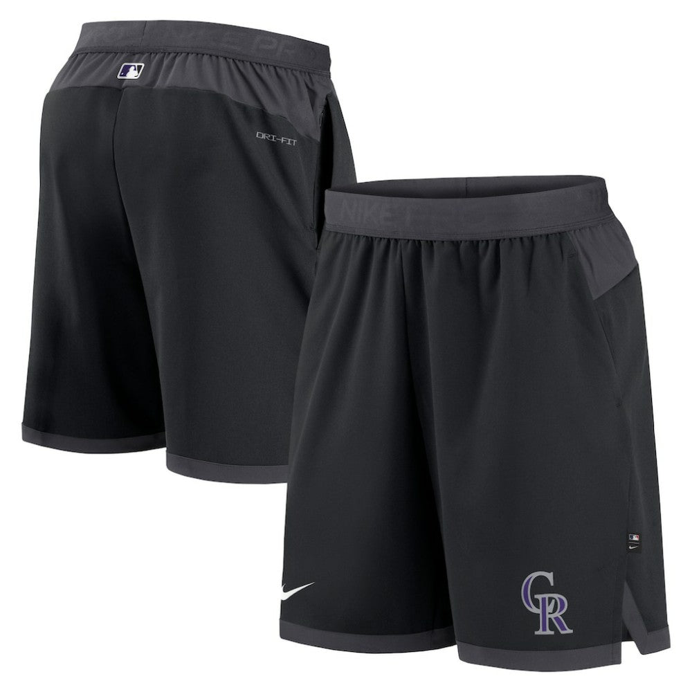 Colorado Rockies Nike Authentic Collection Flex Vent Performance Shorts Clearance