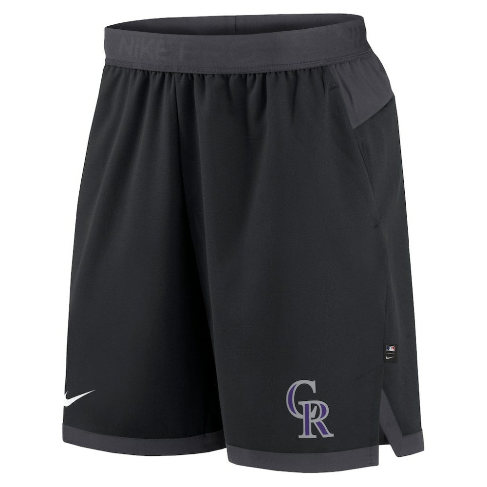 Colorado Rockies Nike Authentic Collection Flex Vent Performance Shorts Clearance