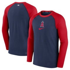 Los Angeles Angels Nike Authentic Collection Game Raglan Performance Long Sleeve T-Shirt for sale