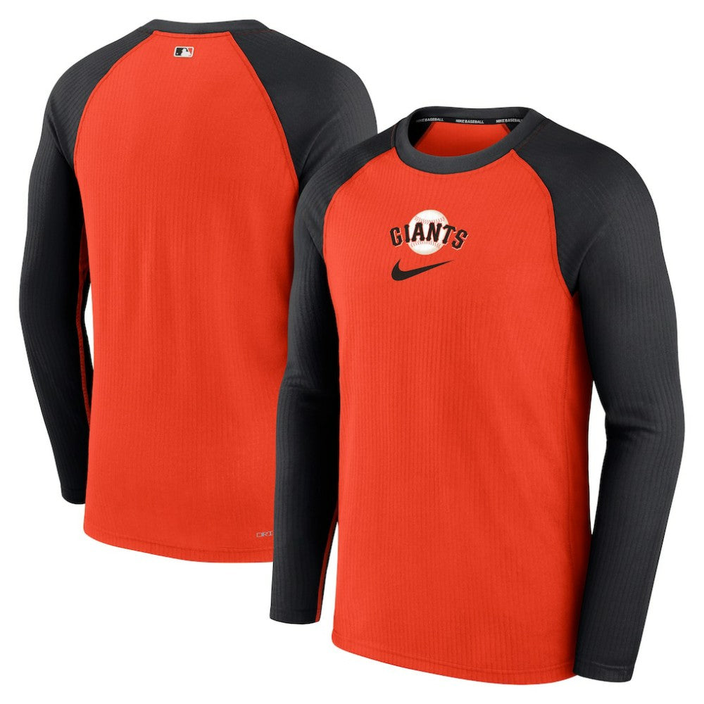 San Francisco Giants Nike Authentic Collection Game Raglan Performance Long Sleeve T-Shirt Online