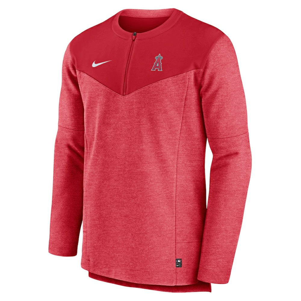 Los Angeles Angels Nike Authentic Collection Game Time Performance Half-Zip Top Clearance