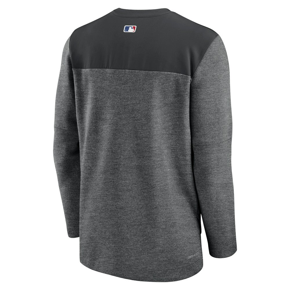 Miami Marlins Nike Authentic Collection Game Time Performance Half-Zip Top Clearance