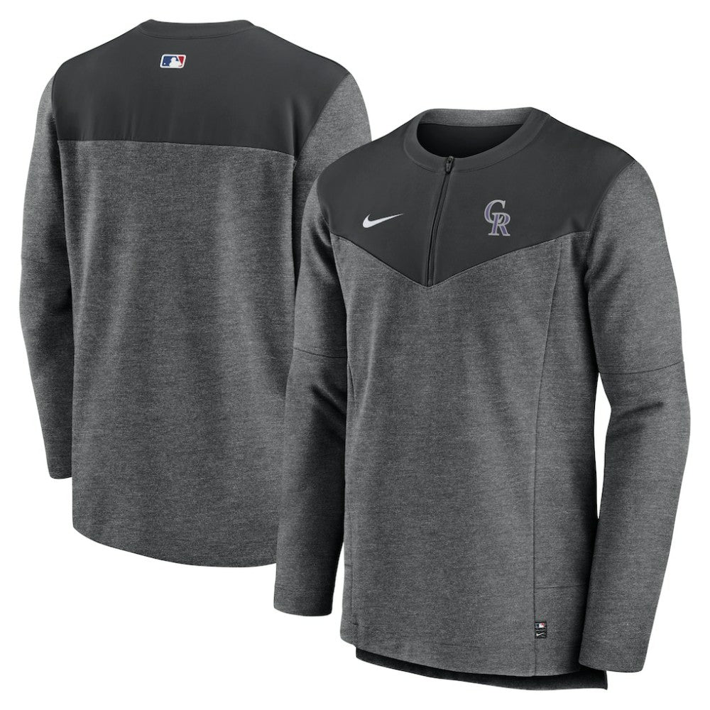 Colorado Rockies Nike Authentic Collection Game Time Performance Half-Zip Top discount